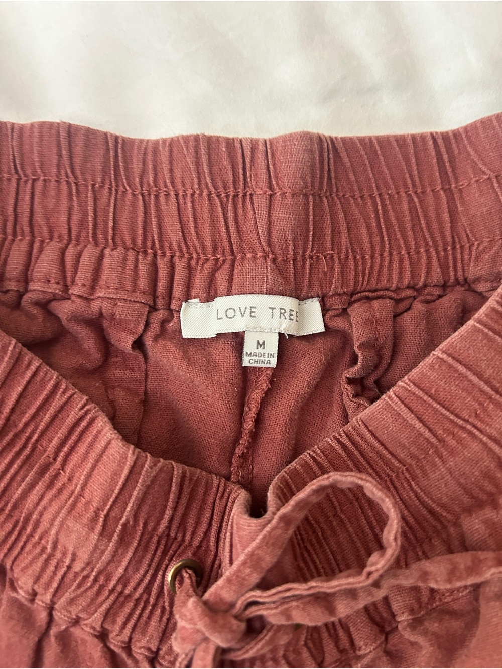 Women's Drawstring Shorts - Picture 2 of 3